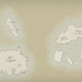 generic fantasy map with ancient faded look